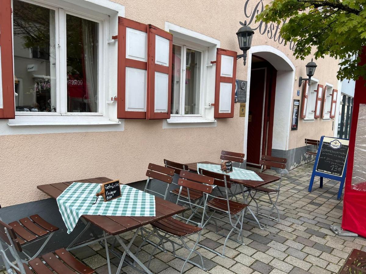 Hotel-Gasthof Postbraeu Dingolfing Dış mekan fotoğraf