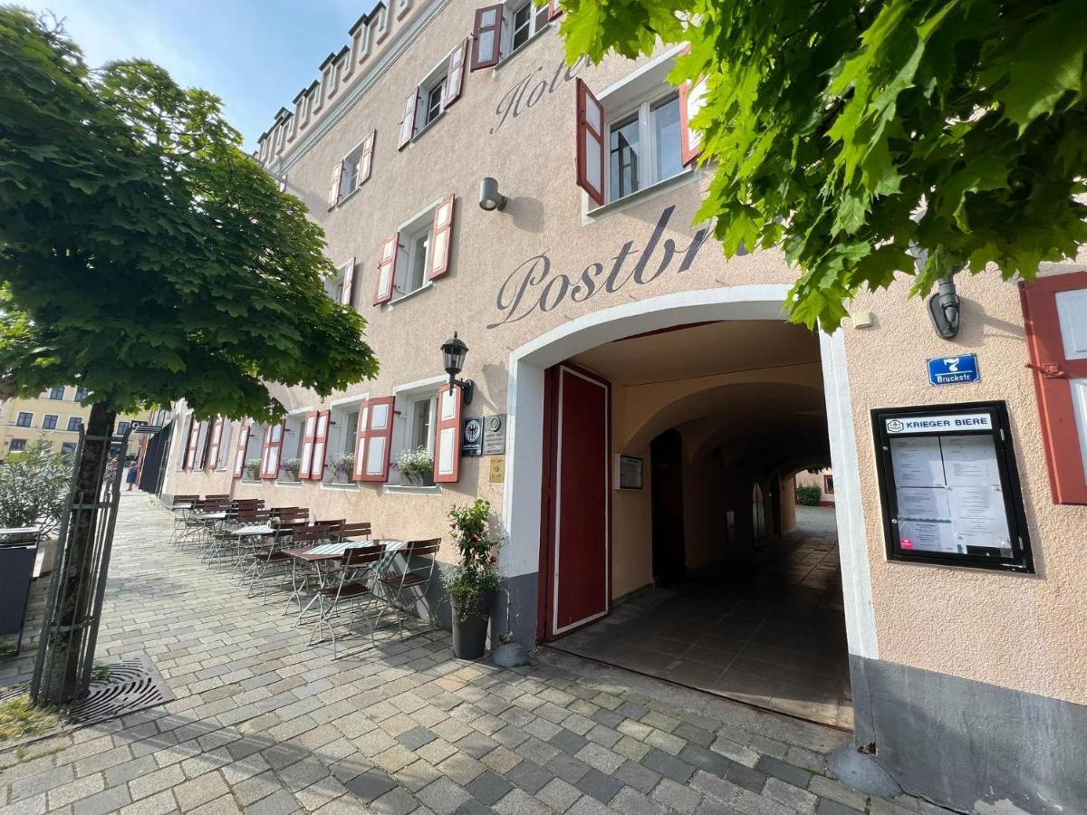Hotel-Gasthof Postbraeu Dingolfing Dış mekan fotoğraf