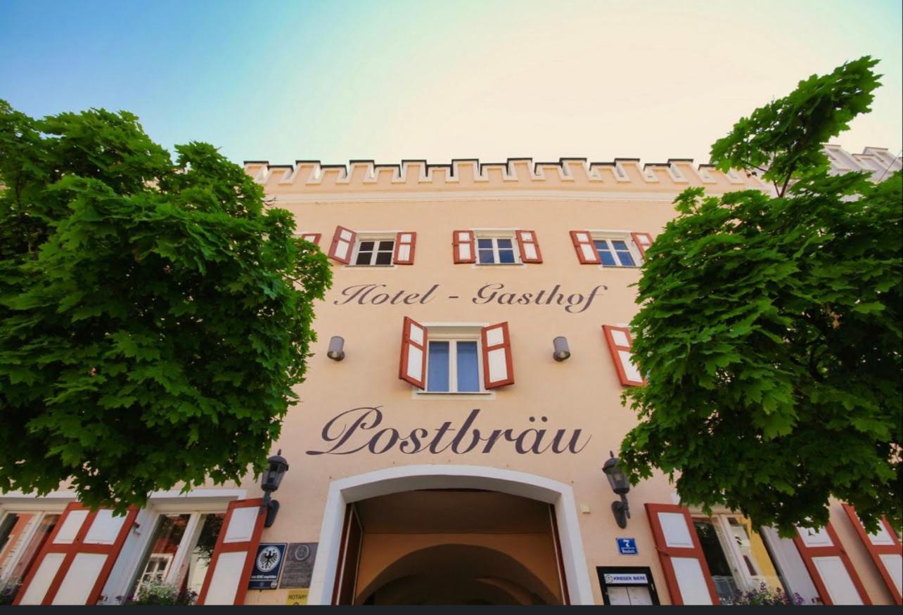 Hotel-Gasthof Postbraeu Dingolfing Dış mekan fotoğraf